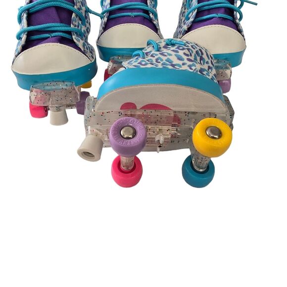 Build a Bear Workshop 8 pcs Bundle Multicolor Shoes w Adjustable Roller Skates - Picture 8 of 8